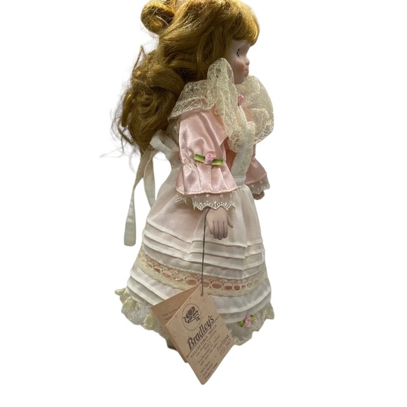 Bradley’s Collectible Doll Porcelain Pouts Pouty Corinna 542 13” Victorian NEW - Picture 3 of 15